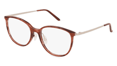 Fielmann BD 560 CL Doré Havane Vue d'angle