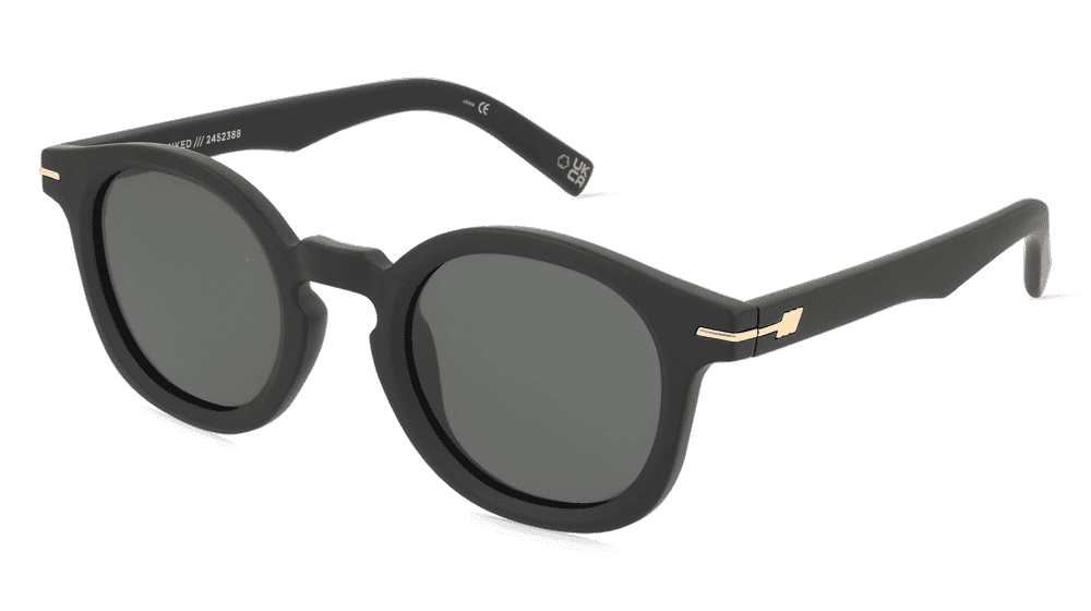 Le Specs HOODWINKED zwart mat Hoekaanzicht