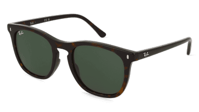 Ray-Ban 0RB2210 Havane Vue d'angle